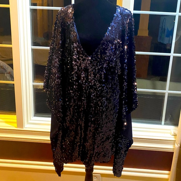Ripley Rader Sequin Mini Kaftan - Picture 1 of 4